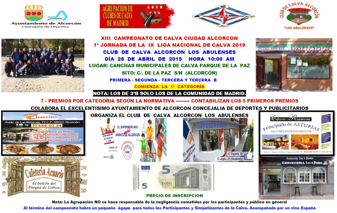 XII campeonato de calva Ciudad de Alcorcón, 28 abril Image